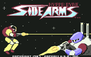 Side Arms screenshot 2 for Commodore 64